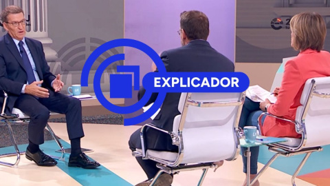 18/07/2023 Feijóo en una entrevista en Televisión Española 18/07/2023 Feijóo en una entrevista en Televisión Española