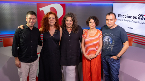 Sato Díaz, Cristina Fallarás, Noelia Adanez, David Torres y Virgina P. Alonso Sato Díaz, Cristina Fallarás, Noelia Adanez, David Torres y Virgina P. Alonso