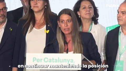 Míriam Nogueras (Junts): "No haremos presidente a Sánchez a cambio de nada" Míriam Nogueras (Junts): "No haremos presidente a Sánchez a cambio de nada"