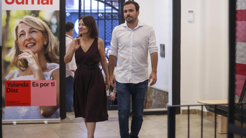La portavoz de Izquierda Unida, Sira Rego (i), y el ministro de Consumo, Alberto Garzón, en Madrid a 23 de junio La portavoz de Izquierda Unida, Sira Rego (i), y el ministro de Consumo, Alberto Garzón, en Madrid a 23 de junio