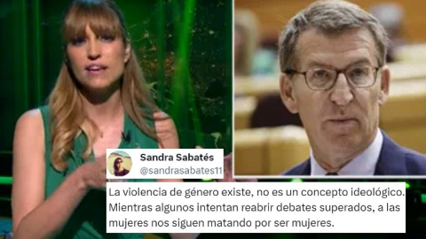 La respuesta de Sandra Sabatés a PP y Vox: "La violencia de género existe, no es un concepto ideológico". / El Intermedio