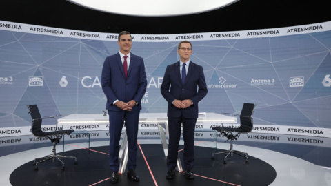 Debate entre Pedro Sánchez y Alberto Núñez Feijóo