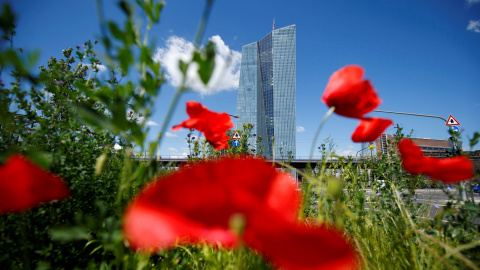 Vista del rascacielos de Fráncfort donde tiene su sede el BCE. REUTERS/Ralph Orlowski Vista del rascacielos de Fráncfort donde tiene su sede el BCE. REUTERS/Ralph Orlowski