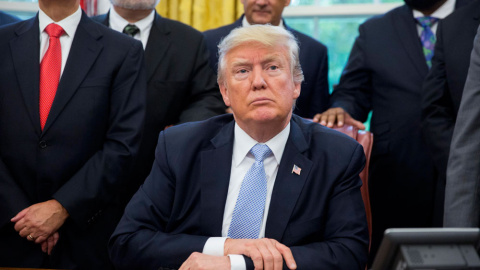 El presidente de EEUU, Donald Trump. EFE El presidente de EEUU, Donald Trump. EFE