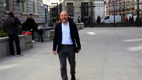 19/7/23 Rego, portavoz del BNG, en el patio del Congreso de los Diputados. 19/7/23 Rego, portavoz del BNG, en el patio del Congreso de los Diputados.