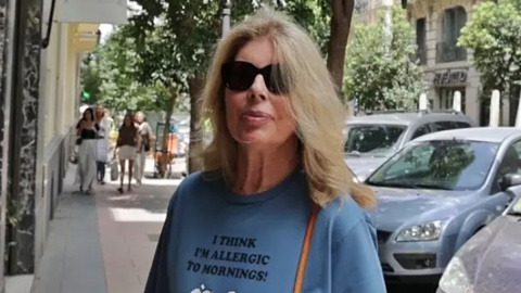 Marta Chávarri, ex marquesa de Cubas, en una imagen reciente en el barrio de Salamanca de Madrid. Marta Chávarri, ex marquesa de Cubas, en una imagen reciente en el barrio de Salamanca de Madrid.