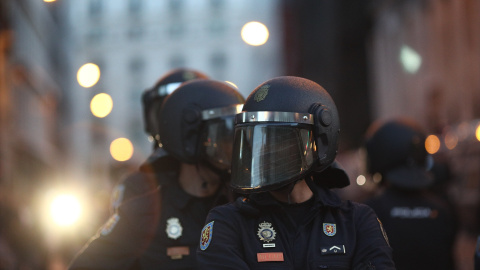 Policía Nacional manifestación Policía Nacional manifestación