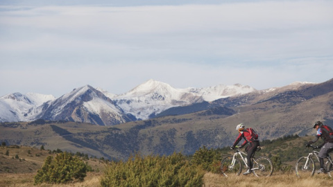 Part del Camí del Nord o del Canigó es pot fer en bicicleta
