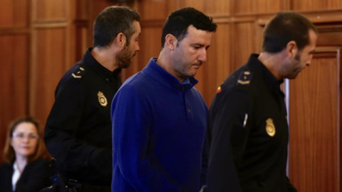 El acusado de asesinar a la hija de Juana Vargas, durante el juicio. EUROPA PRESS El acusado de asesinar a la hija de Juana Vargas, durante el juicio. EUROPA PRESS