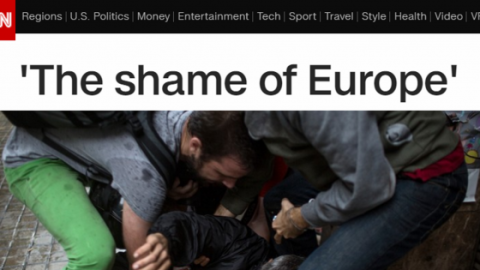 The shame of Europe./CNN The shame of Europe./CNN