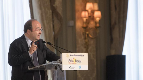 Iceta, hace unos días en Barcelona. EFE/Marta Pérez