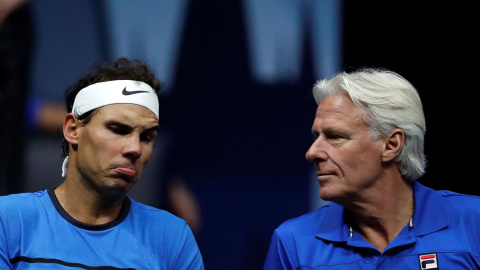 Nadal, hace unos días, durante un partido en Praga. REUTERS/David W Cerny