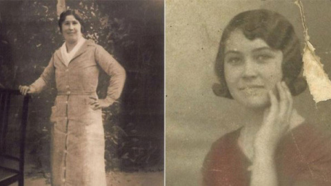 Josefa Romero y María Arriaza. Josefa Romero y María Arriaza.