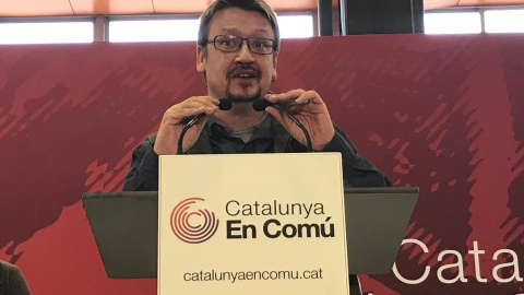 El líder de CatComú, Xavier Domènech./EUROPA PRESS El líder de CatComú, Xavier Domènech./EUROPA PRESS