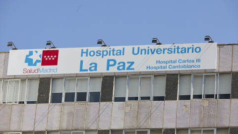 Fachada del Hospital Universitario La Paz, a 24 de julio de 2022, en Madrid (España). Fachada del Hospital Universitario La Paz, a 24 de julio de 2022, en Madrid (España).
