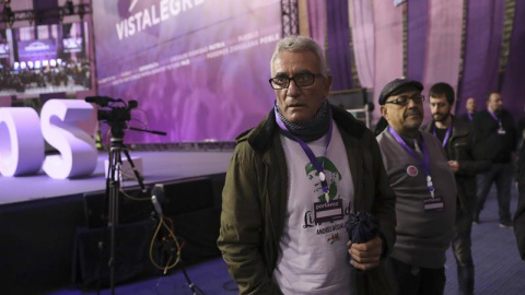 El diputado de Podemos Diego Cañamero, en Vistalegre. / CHEMA MOYA (EFE) El diputado de Podemos Diego Cañamero, en Vistalegre. / CHEMA MOYA (EFE)