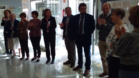 La Facultad de Ciencias de Zaragoza homenajeó este jueves a las tres pioneras en un acto al que asistieron descendientes de todas ellas. La Facultad de Ciencias de Zaragoza homenajeó este jueves a las tres pioneras en un acto al que asistieron descendientes de todas ellas.