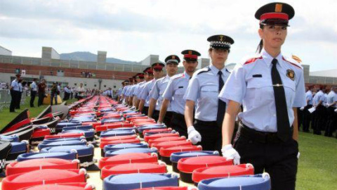 Acte de l'Escola de policia de Catalunya a Mollet del Vallès Acte de l'Escola de policia de Catalunya a Mollet del Vallès