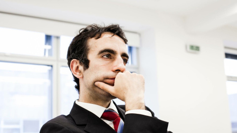 El portavoz de la Plataforma por la independencia judicial, Manuel Ruiz de Lara El portavoz de la Plataforma por la independencia judicial, Manuel Ruiz de Lara