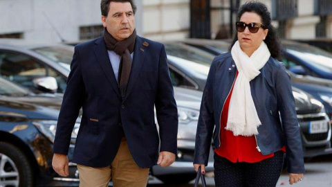 David Marjaliza a su llegada a la Audiencia Nacional. | MARISCAL (EFE) David Marjaliza a su llegada a la Audiencia Nacional. | MARISCAL (EFE)