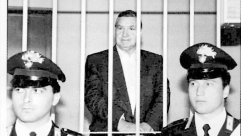 Totó Riina, detenido en 1993. AFP Totó Riina, detenido en 1993. AFP
