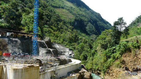 Proyecto hidroeléctrico Renace en Guatemala. Proyecto hidroeléctrico Renace en Guatemala.