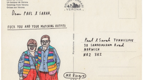 Paul and Sarah Tunnicliffe.- MR. BINGO