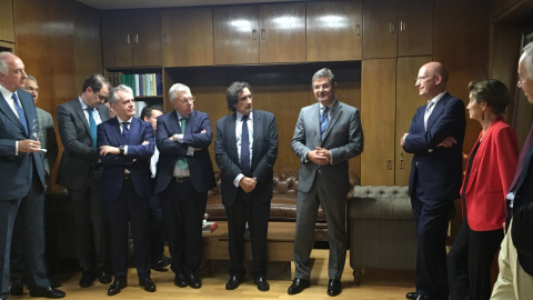 Rafael Catalá, ministro de Justicia, en la inauguración de un despacho de abogados Rafael Catalá, ministro de Justicia, en la inauguración de un despacho de abogados