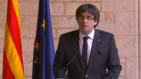 Declaración del president Declaración del president