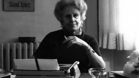 Nota debajo de la puerta a Mercè Rodoreda