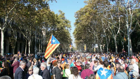 Concentración en Barcelona.