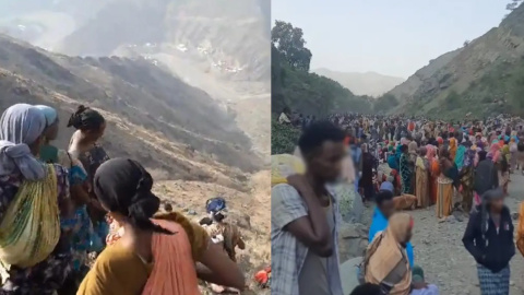 Videos subidos a TikTok que fueron geolocalizados por HRW para encontrar la ubicación de las matanzas. Videos subidos a TikTok que fueron geolocalizados por HRW para encontrar la ubicación de las matanzas.