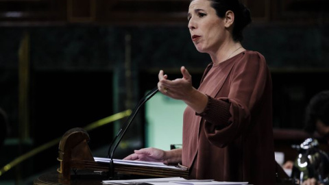 de meer La diputada de Vox Rocío de Meer durante una sesión plenaria en el Congreso, a 7 de febrero de 2023.- EP