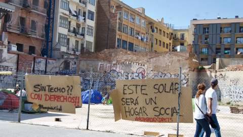 Acampada x drets - Arco del Triunfo Acampada x drets - Arco del Triunfo