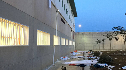 Interior de la cárcel de Archidona. Interior de la cárcel de Archidona.