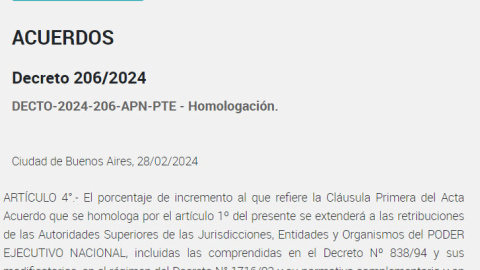 Decreto 206/2024 Decreto 206/2024