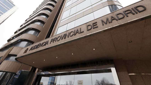 Fachada de la Audiencia Provincial de Madrid - EFE Fachada de la Audiencia Provincial de Madrid - EFE