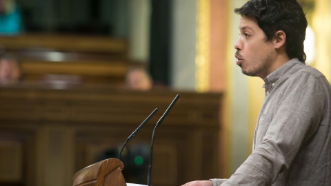 Segundo González, diputado de Unidos Podemos, en el Pleno del Congreso. CONGRESO Segundo González, diputado de Unidos Podemos, en el Pleno del Congreso. CONGRESO