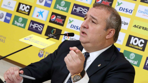 Miguel Ángel Ramírez, presidente de la UD Las Palmas - EFE Miguel Ángel Ramírez, presidente de la UD Las Palmas - EFE
