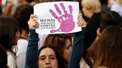 Manifestación contra la violencia machista. David Castro/EFE Manifestación contra la violencia machista. David Castro/EFE
