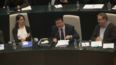 Carlos Sánchez Mato, responsable del Área Económica del Ayuntamiento de Madrid, en una intervención en el pleno municipal. E.P. Carlos Sánchez Mato, responsable del Área Económica del Ayuntamiento de Madrid, en una intervención en el pleno municipal. E.P.