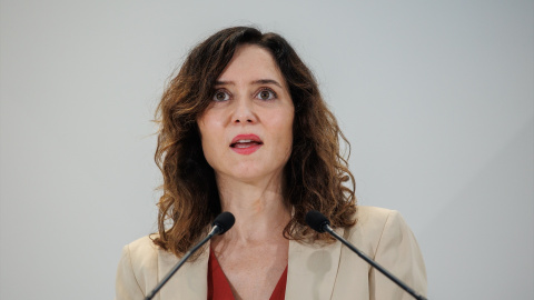 Ayuso visita las instalaciones de Finanzauto en Arganda del Rey (Madrid) La presidenta de la Comunidad de Madrid, Isabel Díaz Ayuso, en una foto de archivo. - EP