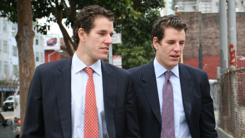 Los hermanos Tyler and Cameron Winklevoss. REUTERS Los hermanos Tyler and Cameron Winklevoss. REUTERS