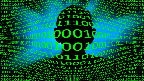 Foto de archivo de una ilustración conceptual de la inteligencia artificial Foto de archivo de una ilustración conceptual de la inteligencia artificial