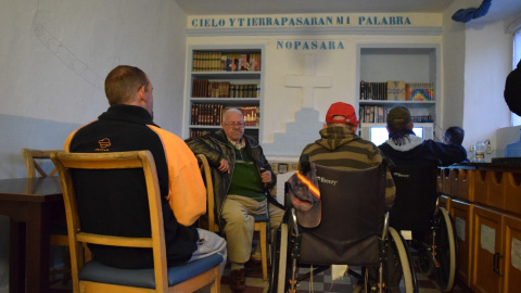 Habitantes de 'La Casa de la Buena Vida'. /Mónica Flores Habitantes de 'La Casa de la Buena Vida'. /Mónica Flores