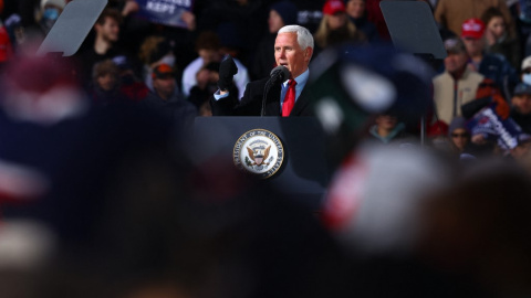 El exvicepresidente Mike Pence. El exvicepresidente Mike Pence.