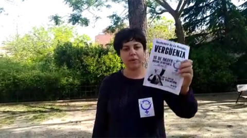 Bea García, miembro del Sindicato de Estudiantes Bea García, miembro del Sindicato de Estudiantes