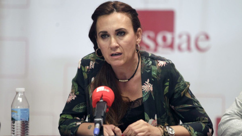 Estrella Galán, candidata de Sumar a las elecciones europeas, en una foto de archivo. Estrella Galán, candidata de Sumar a las elecciones europeas, en una foto de archivo.