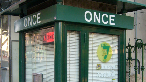 Quiosco de la ONCE. Quiosco de la ONCE.