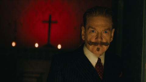 Kenneth Branagh es Hercule Poirot en 'Misterio en Venecia'. Kenneth Branagh es Hercule Poirot en 'Misterio en Venecia'.